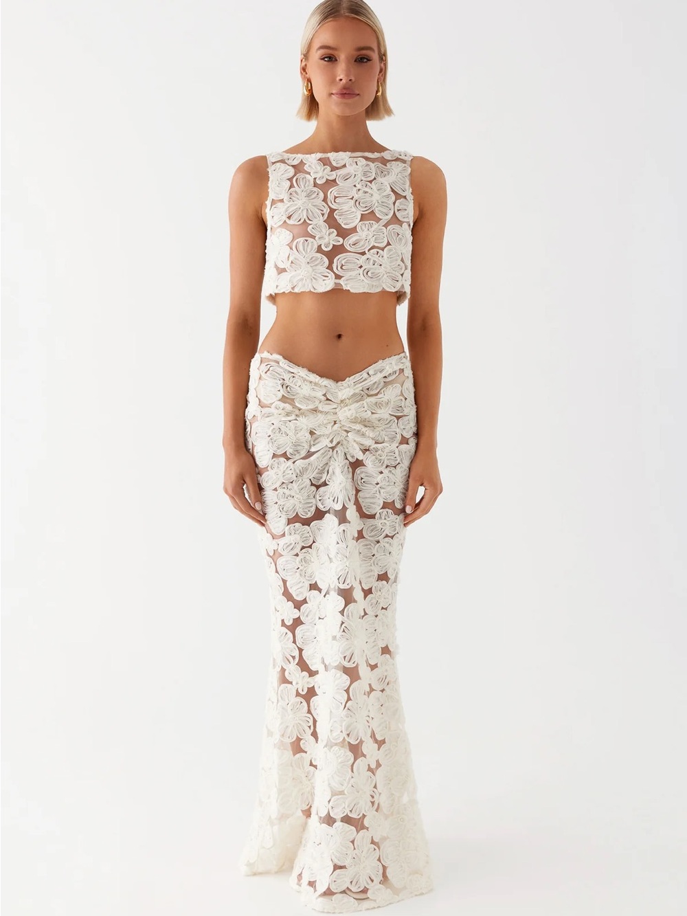 Peppermayo Fiorella Floret Maxi Skirt and Top Set